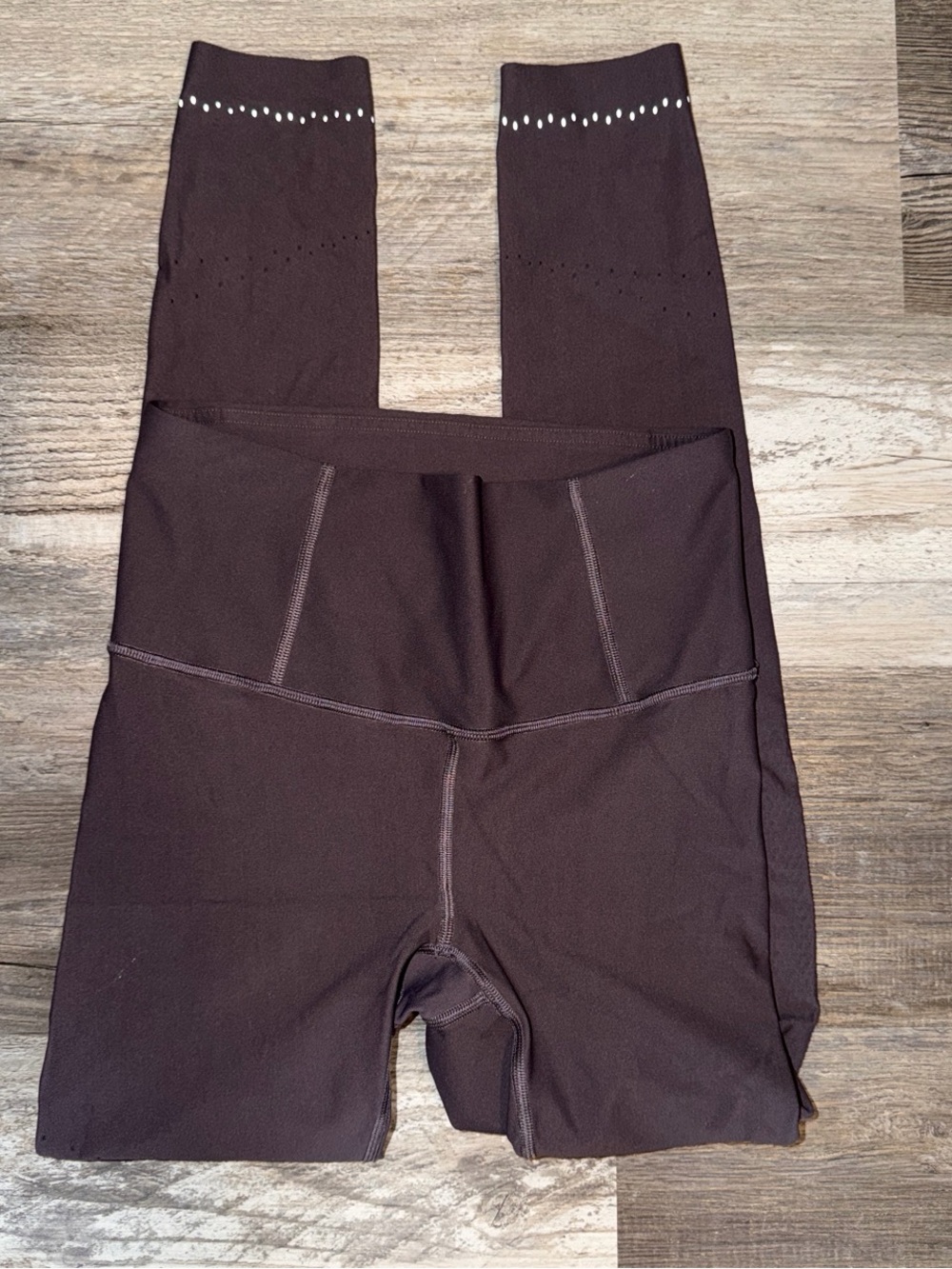 Lululemon High-Waist Full-Length Leggings in Deep Plum size 6